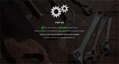 Desktop Screenshot of cwf.se